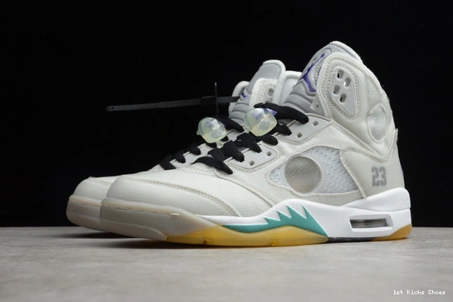 1836 jordan ct8480- green purple white 5 air TopPick ofw 1218